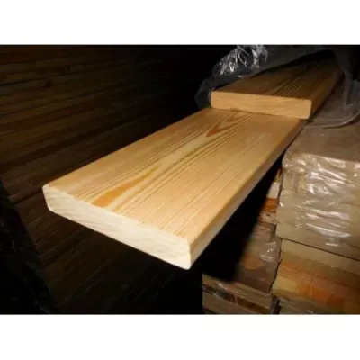 Палубная доска из лиственницы 28x90мм сорт B,С