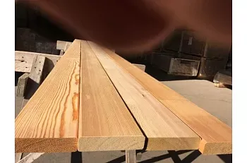 Палубная доска из лиственницы 28x90мм сорт Прима