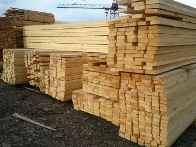 Доска обрезная 40х100х6000 мм (35х90х6000 мм)