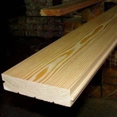Половая доска из лиственницы 35x140x3000мм сорт Экстра