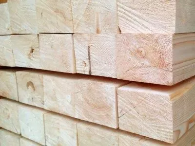 Брус сухой строганый  100х100х6000 (95х95х6000)