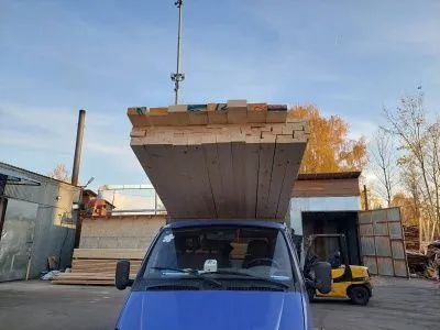 Брус сухой строганный 100x150x6000