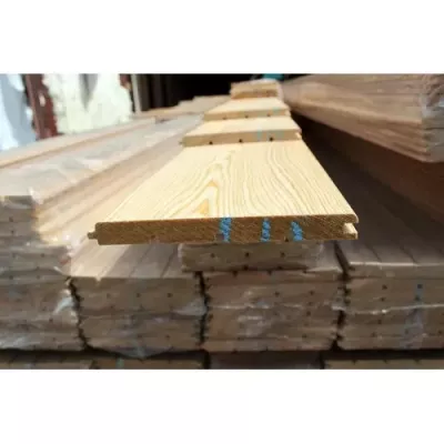 Вагонка штиль из лиственницы 14x90x3000 сорт АВ
