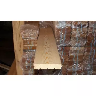 Половая доска из лиственницы 35x140x3000мм сорт C